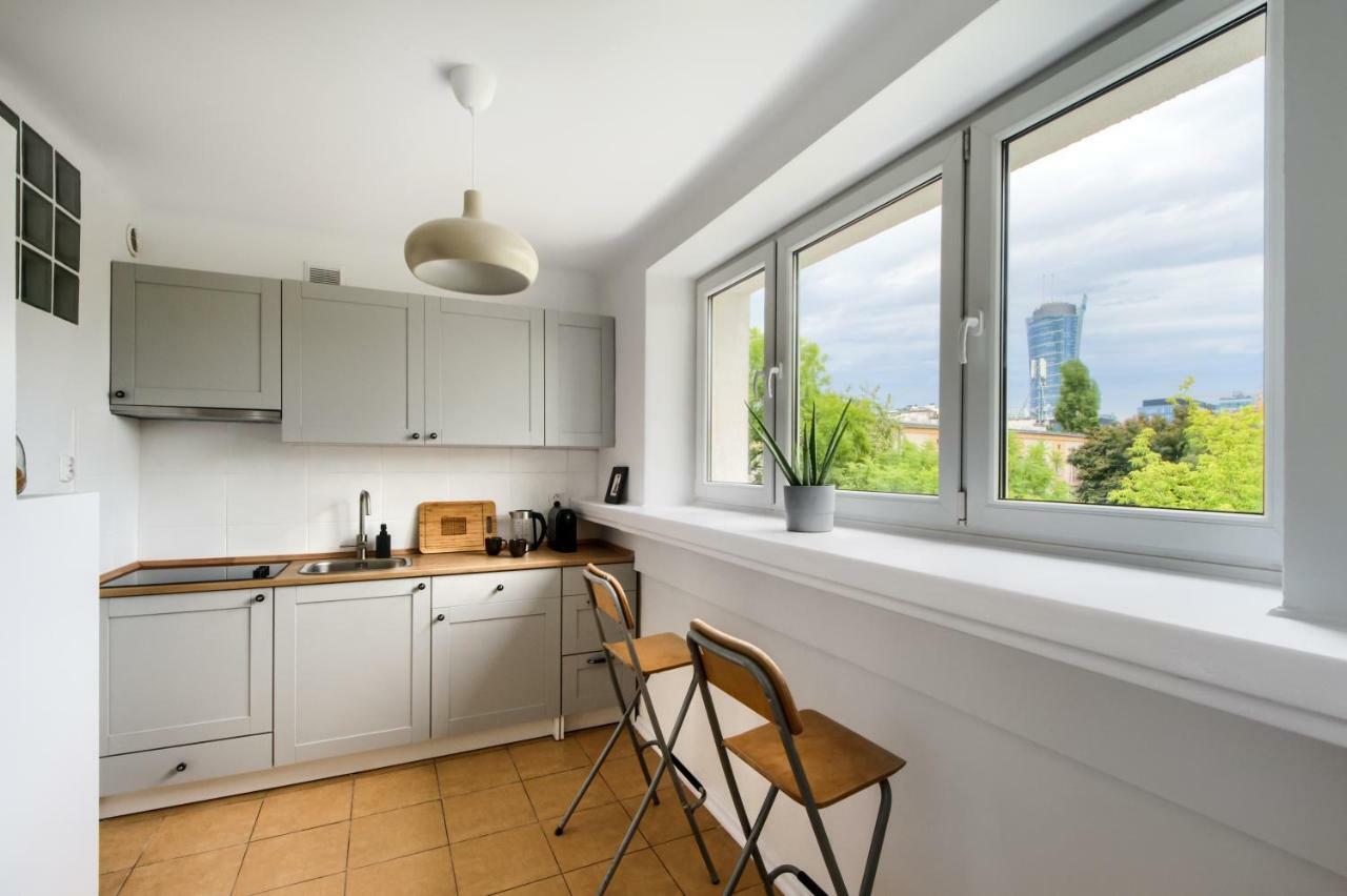 L4 Skyline Daire Varşova Dış mekan fotoğraf